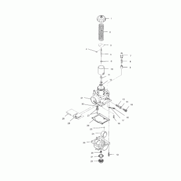 CARBURETOR - A01CG38CA (4963916391D002)