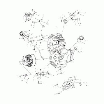 ENGINE MOUNTING - A01CB32AA (4963966396A010)