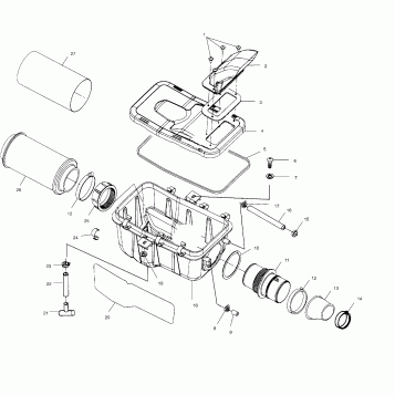 AIR BOX (If built before 1/08/01) - A01CB32AA (4963966396A014)