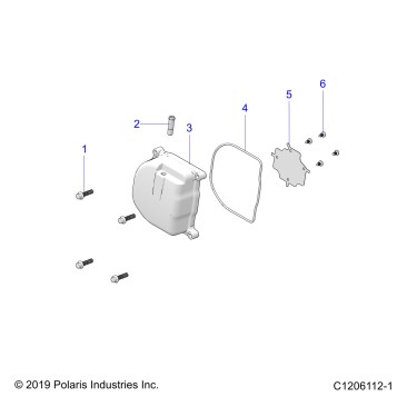 ENGINE, CYLINDER HEAD COVER - A23HBBO7B3/B7 (C1206112-1)
