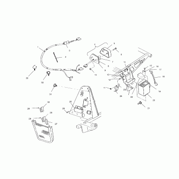 ELECTRICAL/TAILLIGHT - A01CK32AA (4964086408B013)