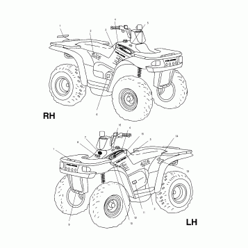 DECALS - A01CK42AA (4964136413A008)