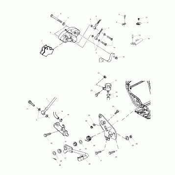 REAR BRAKE - A01CK42AA (4964136413B013)