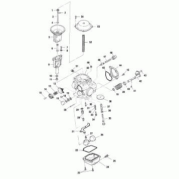 CARBURETOR - A01CK42AA (4964136413C011)