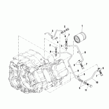 OIL FILTER - A01CK42AA (4964136413D002)