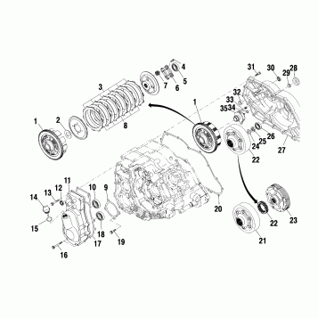 CLUTCH - A01CK42AA (4964136413D006)