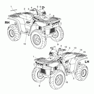 DECALS - A01CD50AA (4964196419A008)
