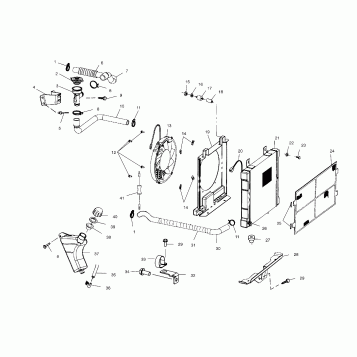 COOLING SYSTEM - A01CD50AA (4964196419A009)