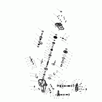 MAIN GEARCASE - A01CD50AA (4964196419C011)