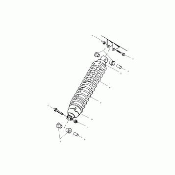 SHOCK MOUNTING - A01CD50AA (4964196419D004)