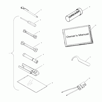 TOOL KIT - A01CD50AA (4964196419E006)