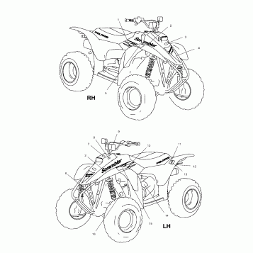 DECALS - A01EA05CA (4964266426C004)