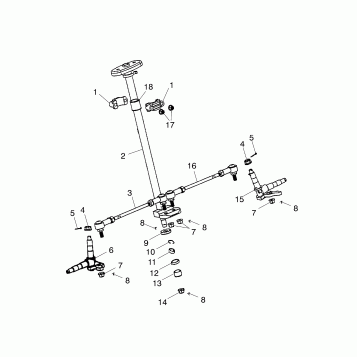 STEERING - A01EA05CA (4964326432B014)