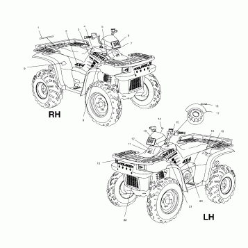 DECALS - A10CH46CA (4964376437A008)