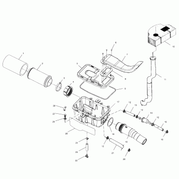 AIR BOX - A10CH46CA (4964376437A013)