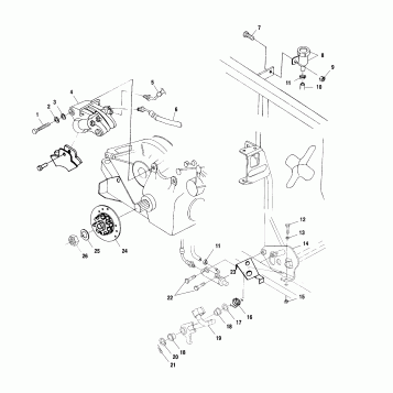 REAR BRAKE/FOOT PEDAL - A10CH46CA (4964376437C007)