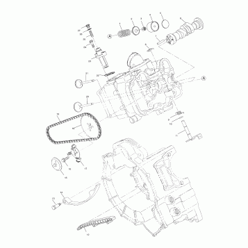 INTAKE and EXHAUST - A10CH46CA (4964376437D007)