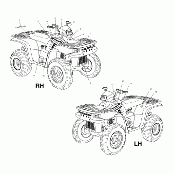 DECALS - A01CH42AA (4964436443A008)