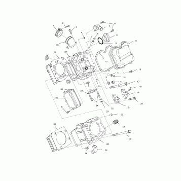 CYLINDER - A01CH42AA (4964436443D002)