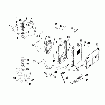COOLING SYSTEM - A01CH50AA (4964466446A010)