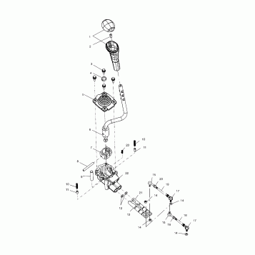GEAR SELECTOR - A00CH50AA (4954805480C014)