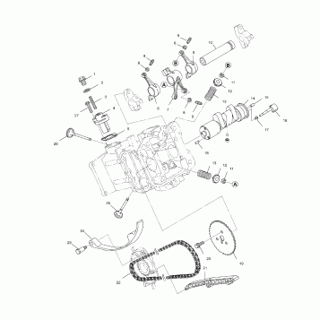 INTAKE and EXHAUST - A01CH50EB (4964466446D006)
