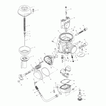 CARBURETOR - A01CH50EB (4964466446D007)