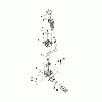 GEAR SELECTOR - A01CL50AA (4964586458C011)