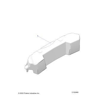 BODY, REAR STORAGE - A25SHY57AL/AN (C102460)