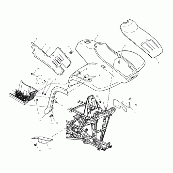 FRONT CAB - A02CH68AA/AB/AC/CA/CB (4966346634A05)