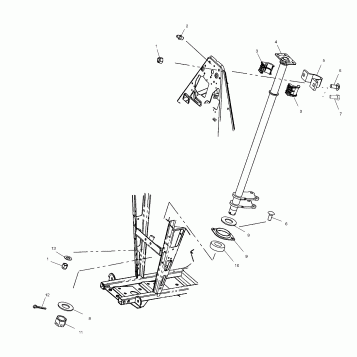 STEERING POST - A02CH68AA/AB/AC/CA/CB (4966346634B11)