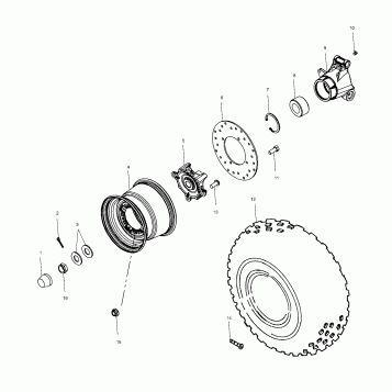 REAR WHEEL DRIVE - A02CH68AA/AB/AC/CA/CB (4966346634C04)