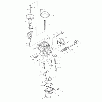 CARBURETOR - A02CH68AA/AB/AC/CA/CB (4966346634D07)