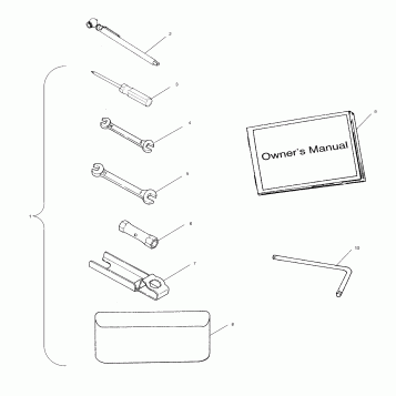 TOOL KIT - A02CH68AA/AB/AC/CA/CB (4966346634E01)