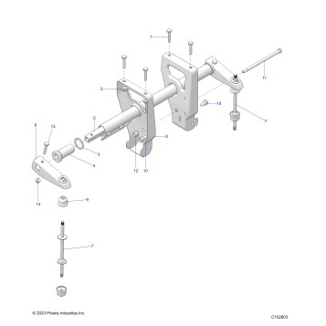SUSPENSION, TORSION BAR - A26SDA57A7 (C102603)