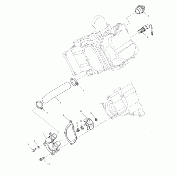 WATER PUMP - A02CH50 ALL OPTIONS (4967436743D11)