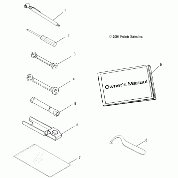 TOOL KIT - A02CH50 ALL OPTIONS (4967436743E03)
