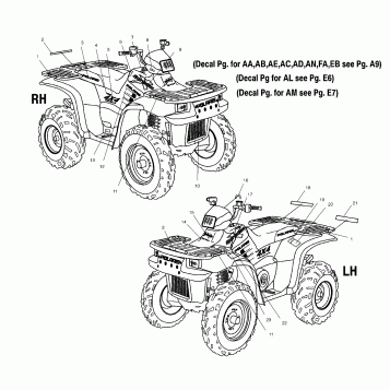 DECALS - A02CH50AJ (4967436743E05)
