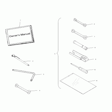 TOOL KIT - A03CL50AA (4975687568E03)