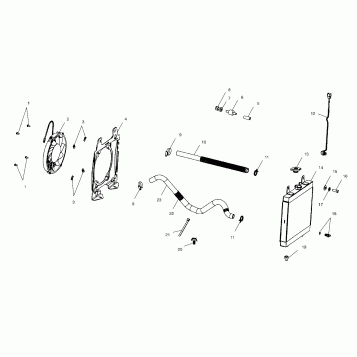 COOLING SYSTEM - A01BA38CA (4968366836A007)