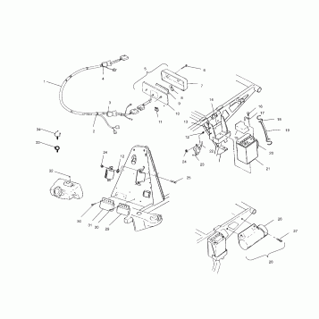ELECTRICAL/TAILLIGHT - A01BA38CA (4968366836C002)