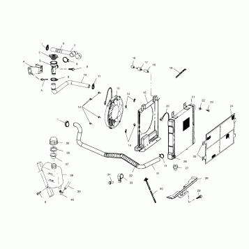 COOLING SYSTEM - A02CH42AA (4968536853A09)