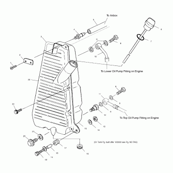 OIL TANK (If Built Before 1/02/02) - A02CH42AA (4968536853B12)