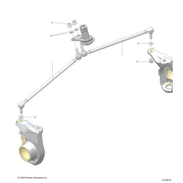 STEERING, TIE RODS - A26SHR57AG (C102810)