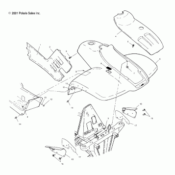 FRONT CAB - A02CA32AA/AB (4969816981A03)