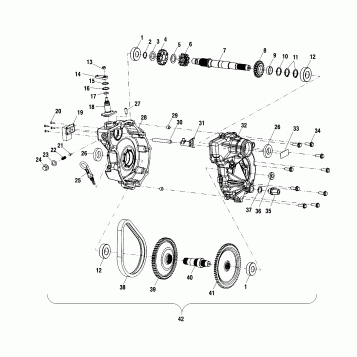 GEARCASE - A01AA32AA (4963816381C007)