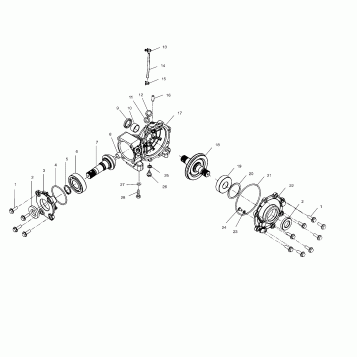 FRONT HOUSING - A02CG25CA (4969856985A14)