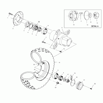 WHEEL (FRONT) - A02CG25CA (4969856985B02)
