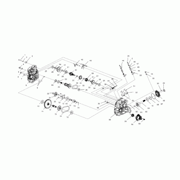 GEARCASE - A02CG25CA (4969856985C01)