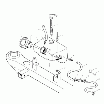 OIL TANK - A02BA25CA/CB/CD (4969896989A12)